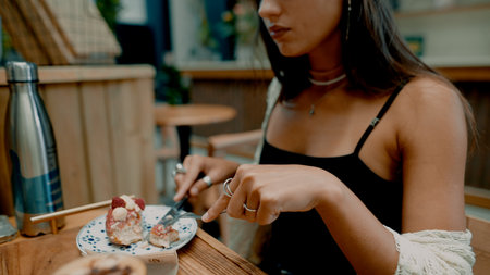 A memorable dining experience enriched with delightful dessert in a modern and stylish ambiance