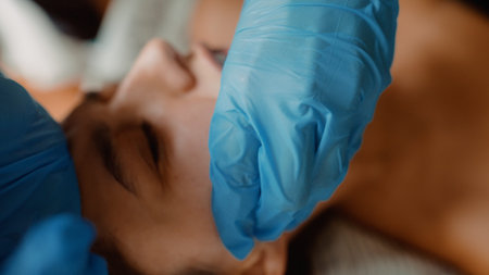 Relaxing Jade Facial Massage for Woman with Skilled Professional