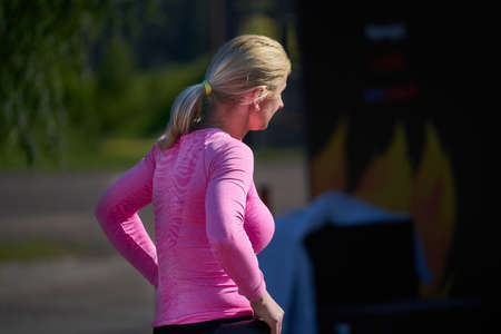 Motorcycle dashboard with windshield, gear indicator, RPM tachometer, odometer, speedometer, ABS light, oil light warning, button controls, fuel gauge and other details in view.のeditorial素材