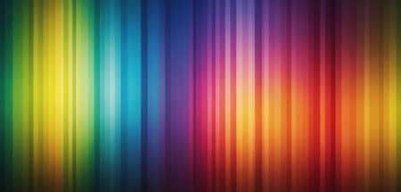 Colorful striped abstract background for web design. Colorful spectrum gradient.の素材
