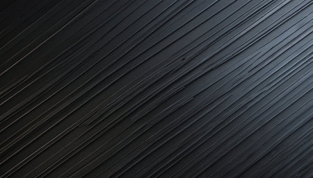 Abstract black background with diagonal stripes. Texture of black and white stripes.の素材