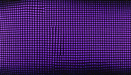 Purple led screen close-up, abstract background and texture.の素材