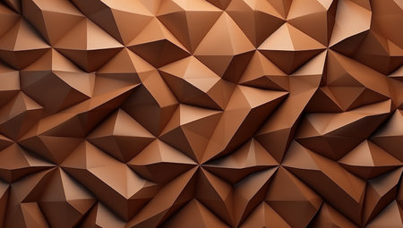 3d rendering of abstract geometric background. polygonal origami styleの素材