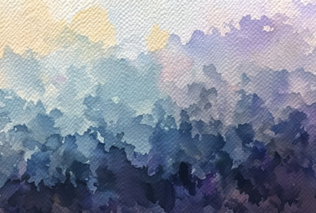 Abstract watercolor background. Digital art painting. Texture paper. Hand drawn.の素材