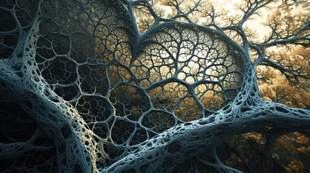 3D surreal illustration. Sacred geometry. Mysterious psychedelic relaxation pattern. Fractal abstract texture. Digital artwork graphic astrology magicの素材
