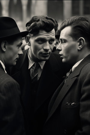 Unidentified people at the Victory Day parade in Moscow.の素材