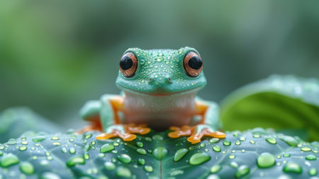 Red-eyed Tree Frog (Agalychnis callidryas)の素材