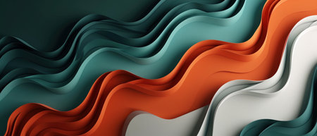 3d abstract background with cut shapes. Design layout for business presentations, flyers, posters and invitationsの素材