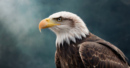 Bald Eagle (Haliaeetus leucocephalus)の素材