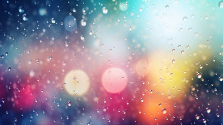 Colorful christmas balls hanging on a wooden wall with copy spaceの素材