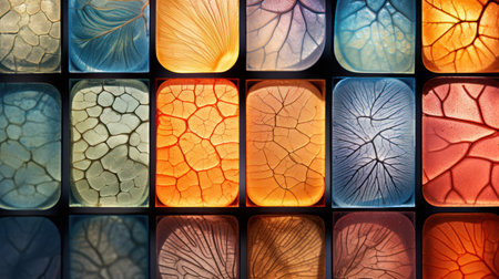 Colorful abstract background of watercolor paints. Close-up.の素材
