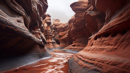 Antelope Canyon is a slot canyon in the American Southwest. It is located on Navajo land near Page, Arizona. USAの素材