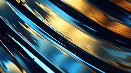 abstract metal background with some reflected light and some smooth lines in itの素材
