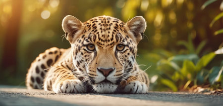 3D rendering of a raven in a forest with a blue backgroundの素材