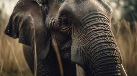 Elephant in the Chobe National Park, Botswana, Africaの素材