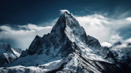 Beautiful mountains landscapes in Cordillera Blanca, Peru, South Americaの素材