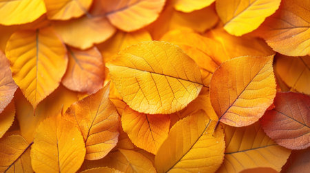 Autumn leaves background. Autumn leaves background. Autumn leaves texture.の素材