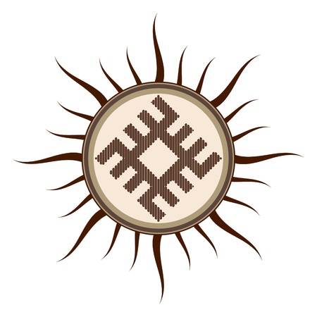 elements of Slavic ornamentsのイラスト素材