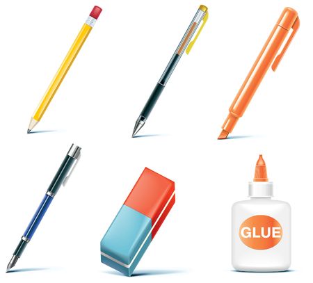  office icon set. Part 6のイラスト素材