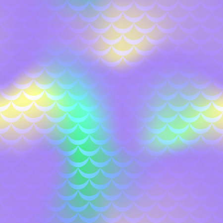 Violet yellow mermaid vector background.のイラスト素材