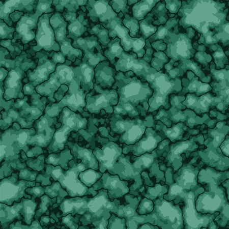 Green malachite stone vector texture. Black blurry line on emerald green background. Precious trendy backdrop for web design. Green malachite abstract structure. Green black shades pattern swatchのイラスト素材
