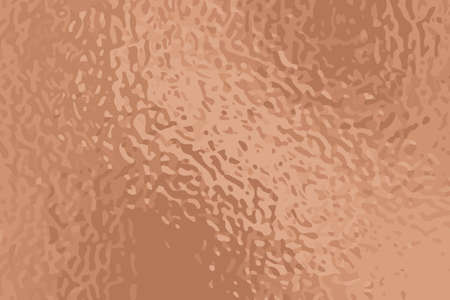 Dusty rose golden foil vector texture. Aged yellow rose gold surface for greeting card and luxury background. Wedding invitation backdrop. Shiny precious metallic with grunge pattern. Golden foil cardのイラスト素材