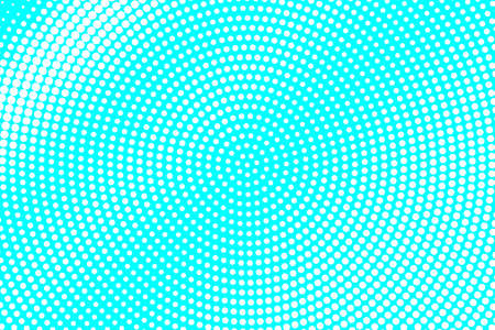 Blue and white dotted halftone vector background. Subtle halftone digital texture. Faded dotted gradient. Comic effect overlay. Retro dot pattern on transparent back. Graphic halftone perforatedのイラスト素材
