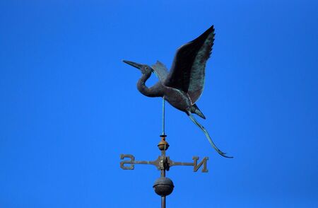 Rooftop Weather Vaneの写真素材