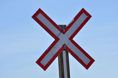 Railway Crossing Sign