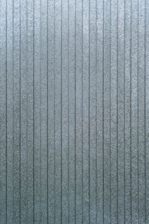 textures. background. gray metal background with ribs. Vertical