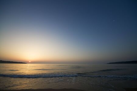 Sun and Moonの写真素材