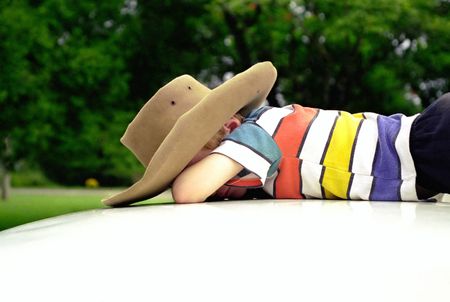 SHY CHILDの写真素材