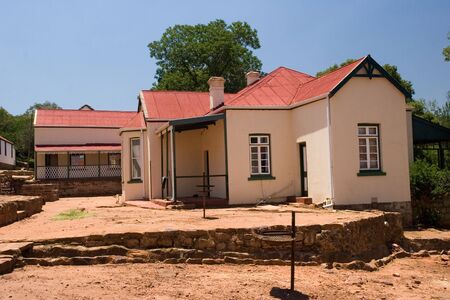 TYPICAL HOUSE OF SOUTH AFRICAの写真素材