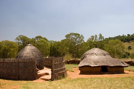 HUT IN SOUTH AFRICAの写真素材