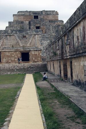 UXMAL - RUINS, MEXICOの写真素材