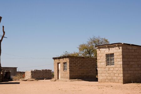 traditional housing in south africaの写真素材