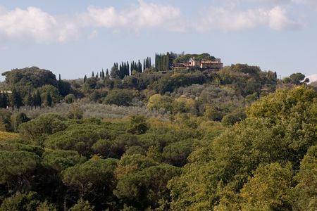 tuscany propertyの写真素材