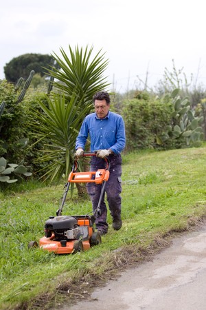 lawnmowerの写真素材