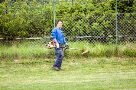 brush cutting