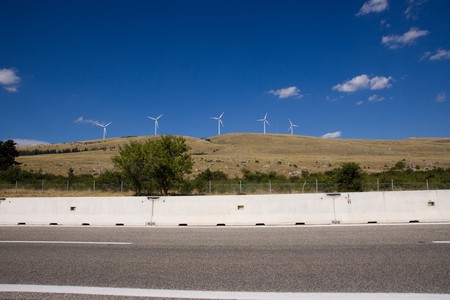 wind powerの写真素材