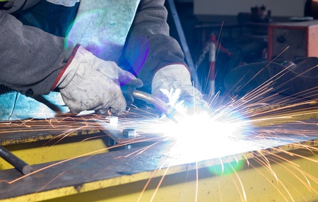 forging ironの写真素材