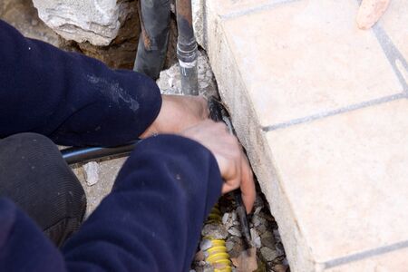 house workersの写真素材