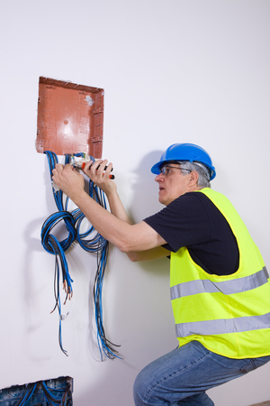 electricianの写真素材