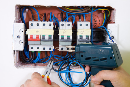 electricianの写真素材