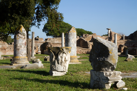 ancient ostiaの写真素材