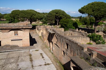 ancient ostiaの写真素材