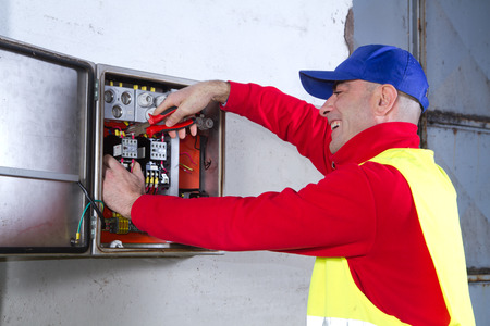 electricianの写真素材