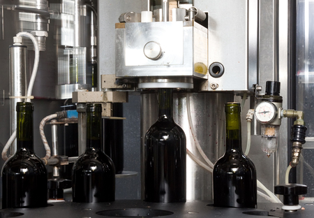 bottling lineの写真素材