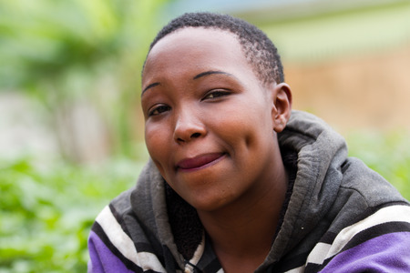 african beautiful young girl in arusha tanzaniaのeditorial素材
