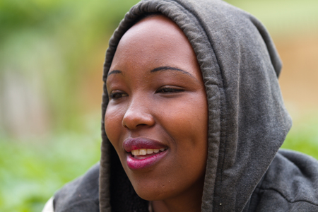 african beautiful young girl in arusha tanzaniaのeditorial素材